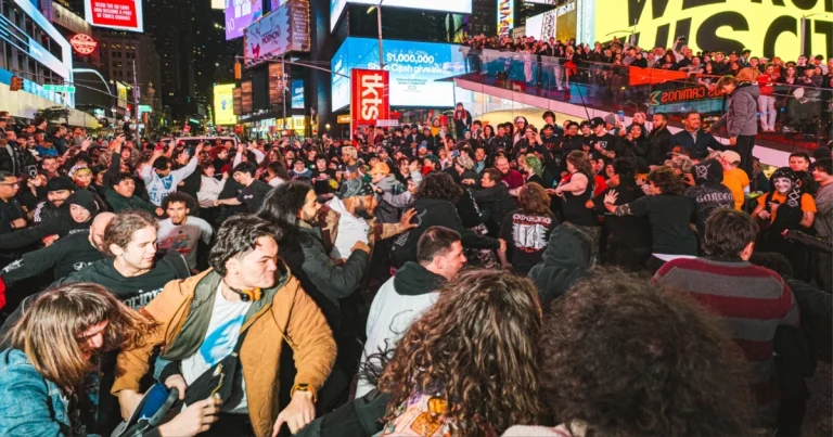 Scenes from Haywire’s explosive pop-up in Times Square